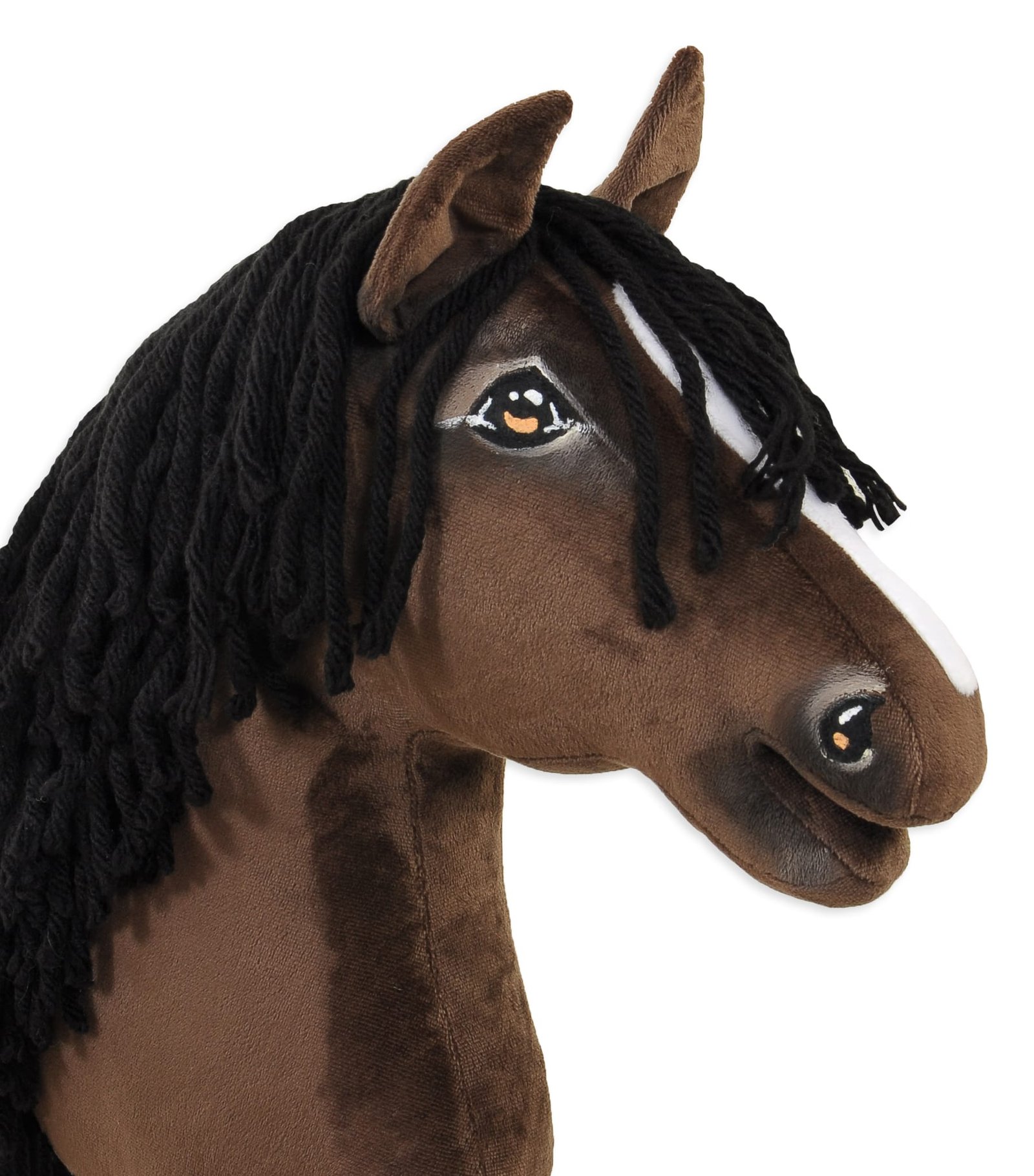 Arkliukas ant lazdos Super Hobby Horse Premium - tamsiai bėras arklys A3 - Image 9