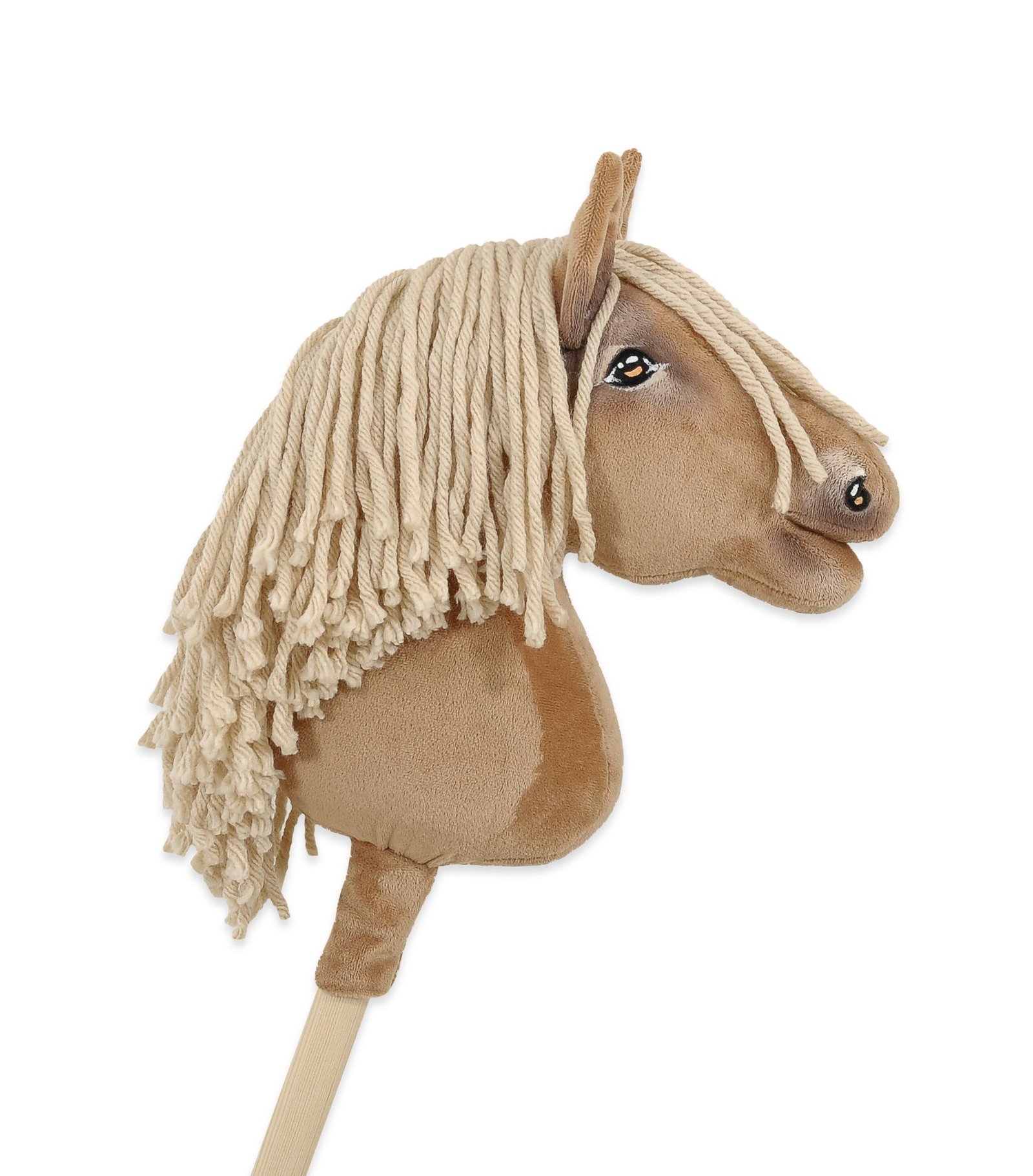 Arkliukas ant lazdos Super Hobby Horse Premium - palomino spalvos arklys A4