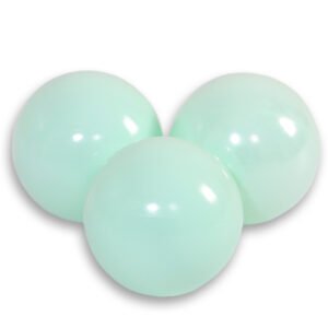 Plastic balls for the dry pool 50pcs - light mint