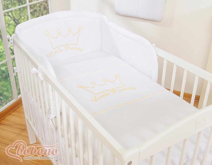 Patalynės komplektas, 3 vnt. - Mažasis Princas/Princesė, balta - Image 3