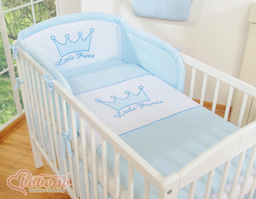 Patalynės komplektas, 3 vnt. - Mažasis Princas/Princesė, mėlyna - Image 2