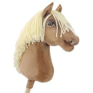Arkliukas ant lazdos Super Hobby Horse Premium - haflingerio veislės arklys A3