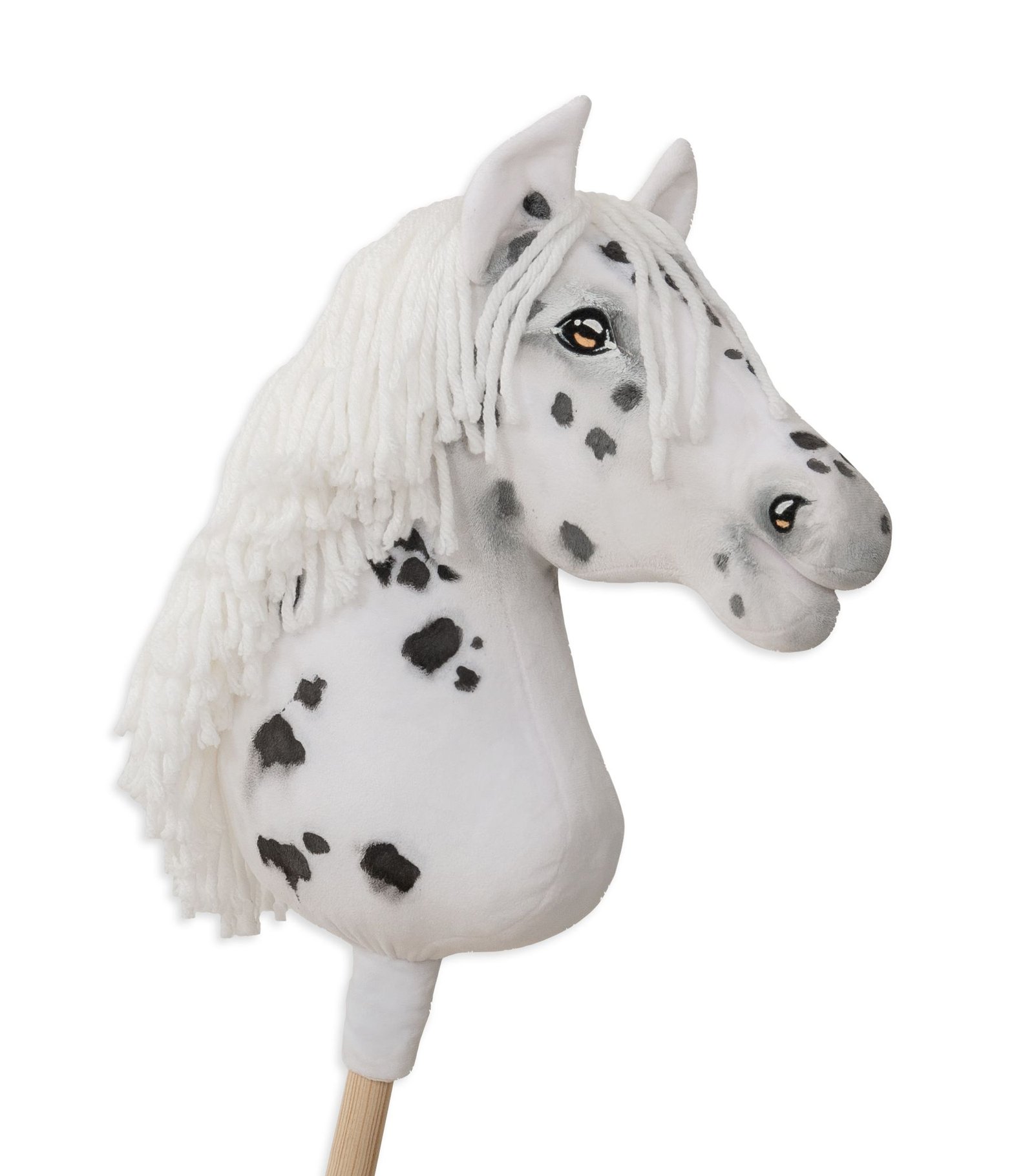 Arkliukas ant lazdos Super Hobby Horse Premium - dėmėtas (leopardinis) A3