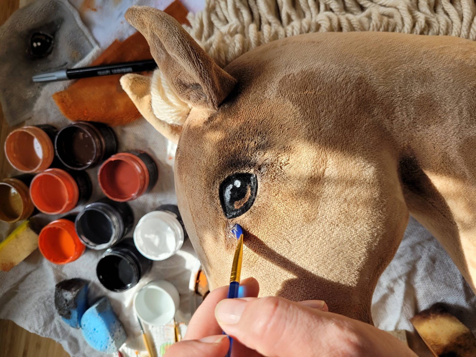 Arkliukas ant lazdos Super Hobby Horse Premium - palomino spalvos arklys A4 - Image 9