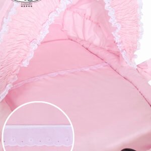 Cover set 4 pcs for Moses Basket/Wicker crib Victoria no. 2100-173 or 72100-173