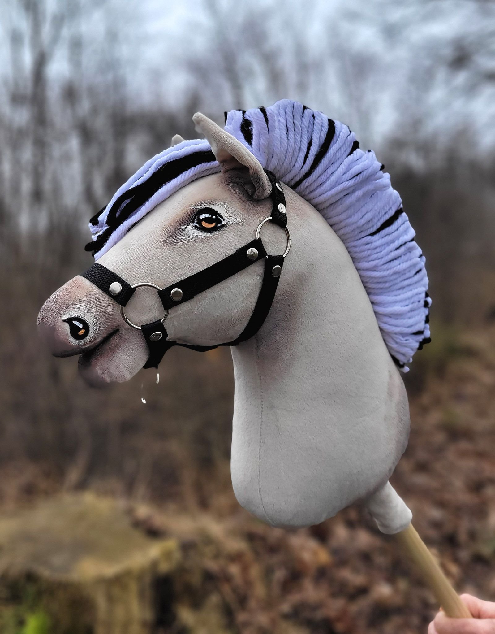 Arkliukas ant lazdos Super Hobby Horse Premium - fiordų arklys (fjordhest) A3 - Image 5