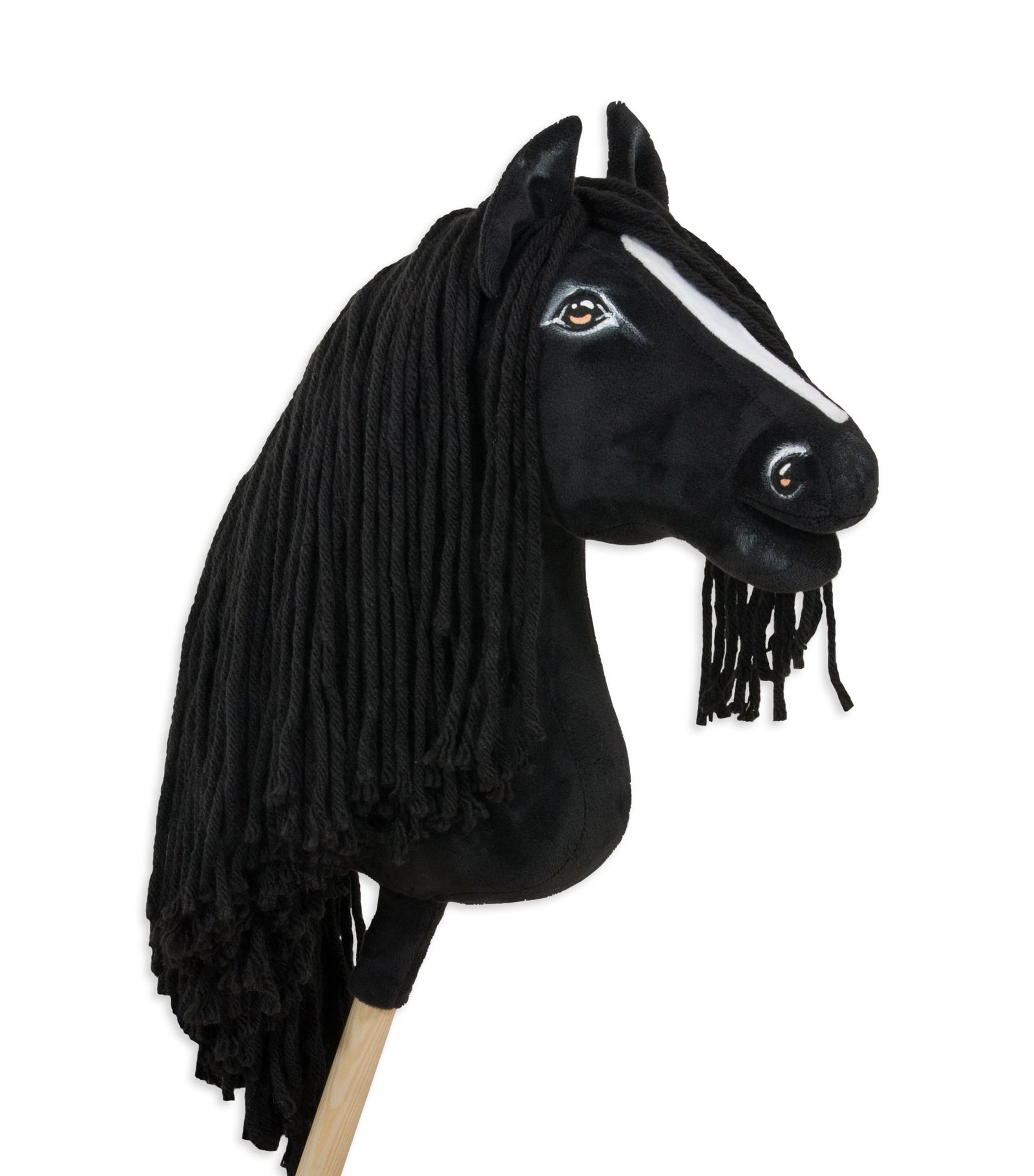 Arkliukas ant lazdos Super Hobby Horse Premium - fryzų arklys (Frieze) II A3