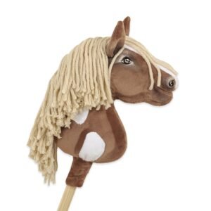 Arkliukas ant lazdos Super Hobby Horse Premium - western III bėras arklys A4