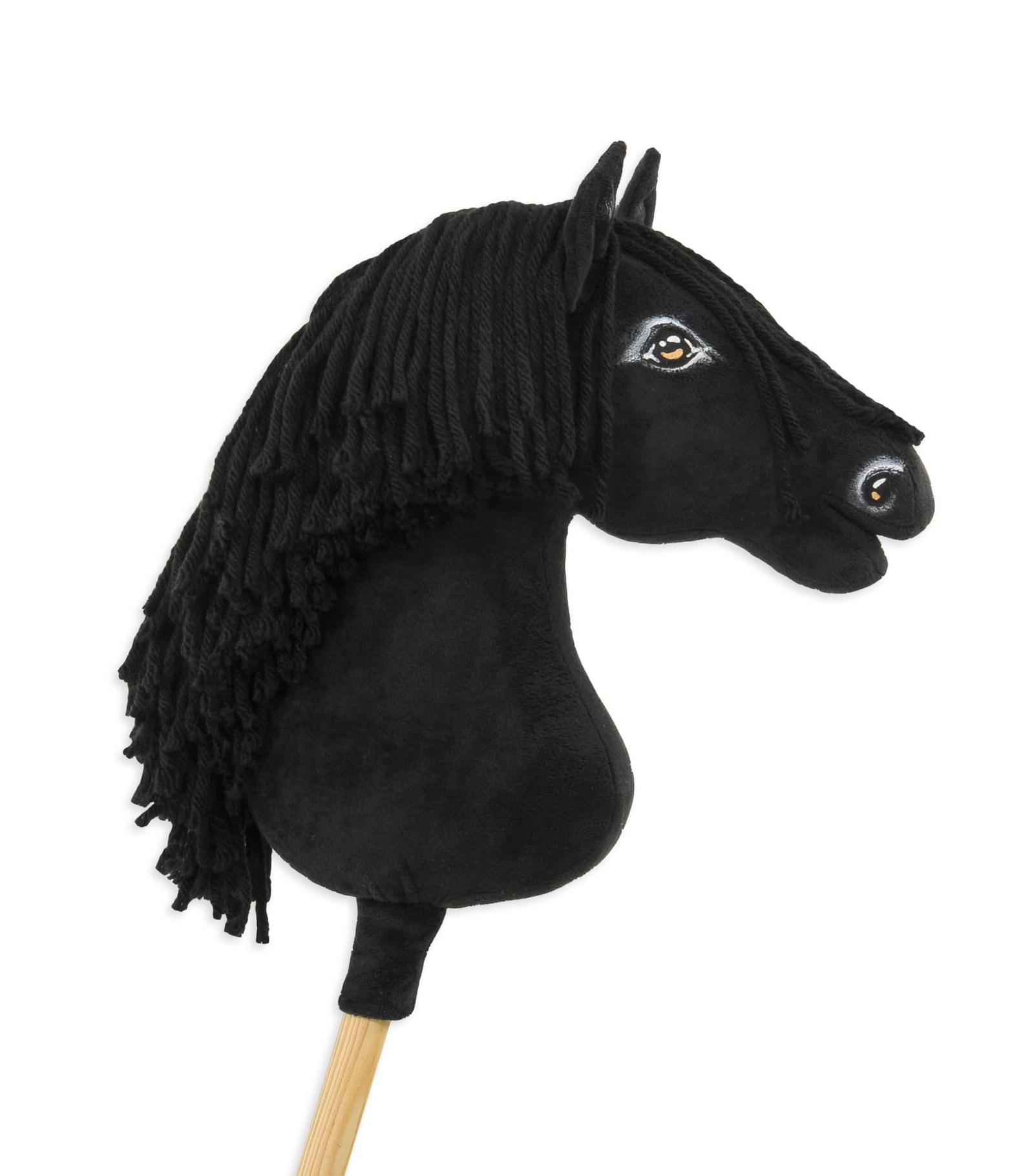 Arkliukas ant lazdos Super Hobby Horse Premium - juodas arklys A3 - Image 3