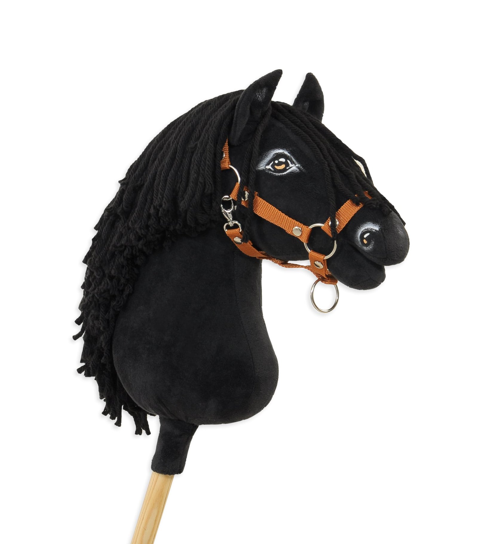 Arkliukas ant lazdos Super Hobby Horse Premium - juodas arklys A3 - Image 4