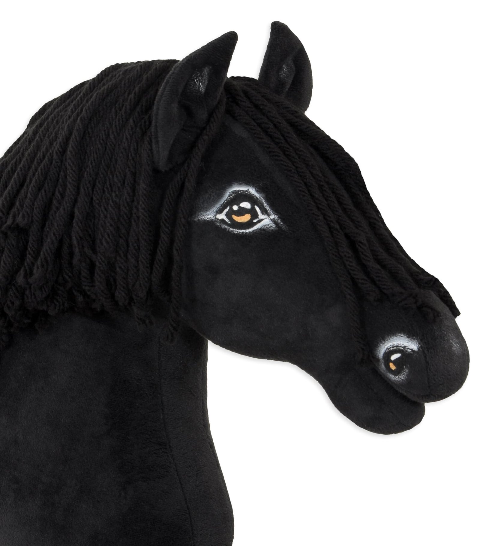 Arkliukas ant lazdos Super Hobby Horse Premium - juodas arklys A3 - Image 6
