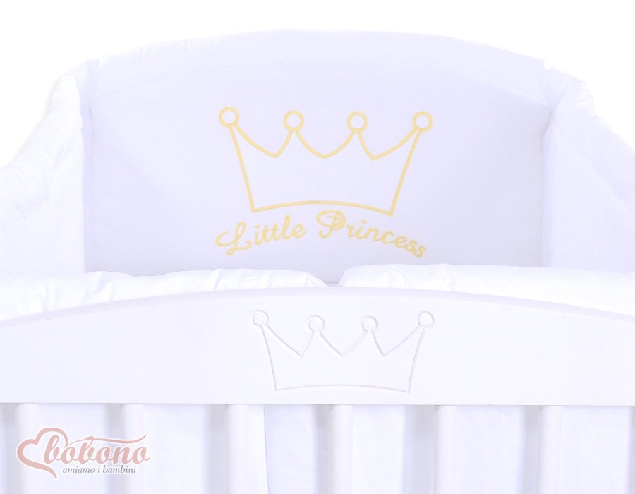 Universalus XXL apsauginis bortelis – „Mažasis princas / Princesė“ baltos spalvos - Image 7