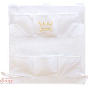 Lovytės organizeris – „Little Prince/Princess“ baltas