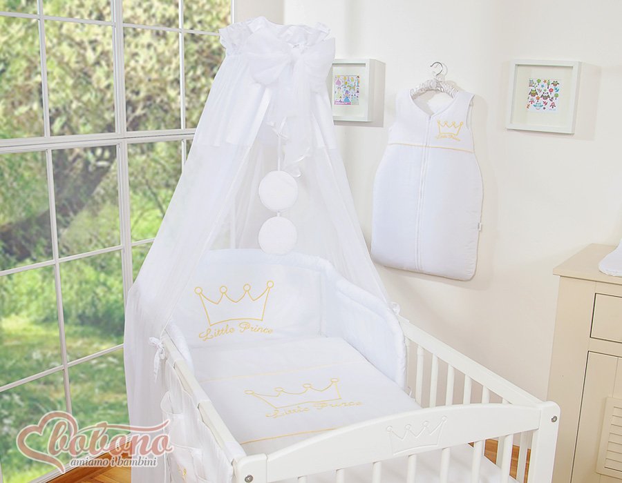 Canopy made of Chiffon- Little Prince/Princess white