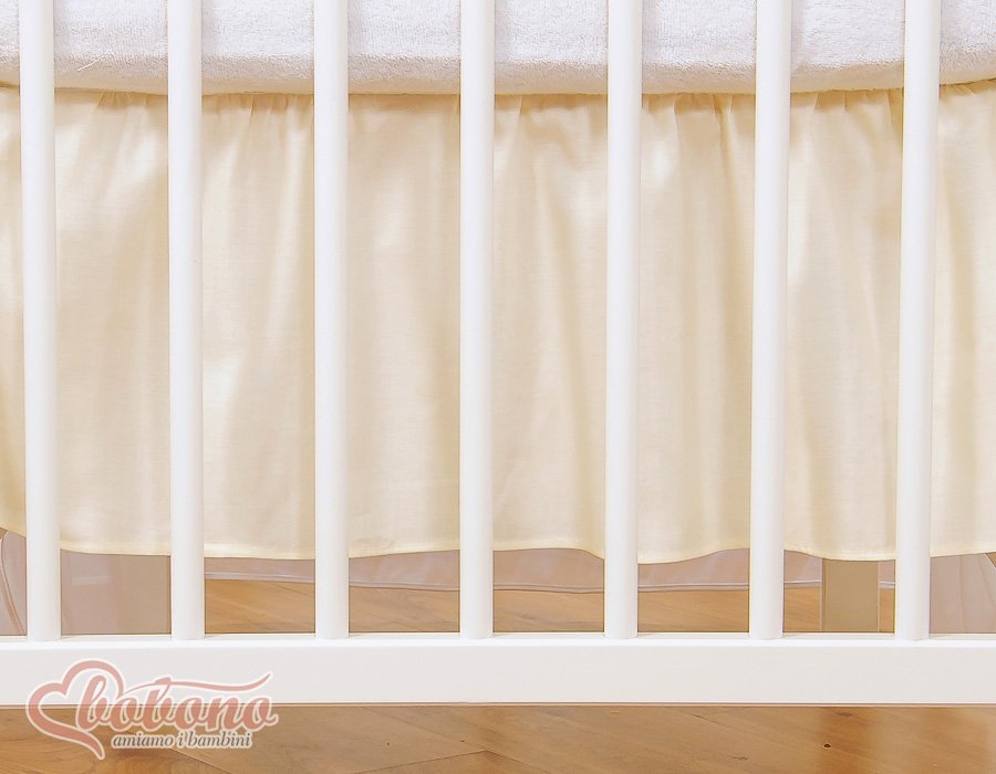 Maskuojanti klostė 120x60cm – kolekcija „Mažasis princas / princesė“, kreminė