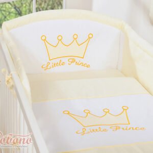 Patalynės komplektas, 2 dalių - Mažasis Princas/Princesė, kreminė
