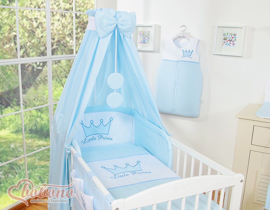 Baldakimas iš audinio – „Little Prince/Princess“ mėlynas - Image 3