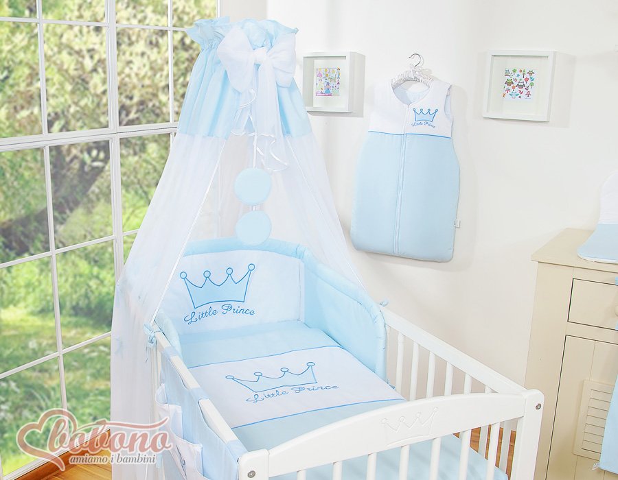 Baldakimas iš šifono – „Little Prince/Princess“ mėlynas - Image 4