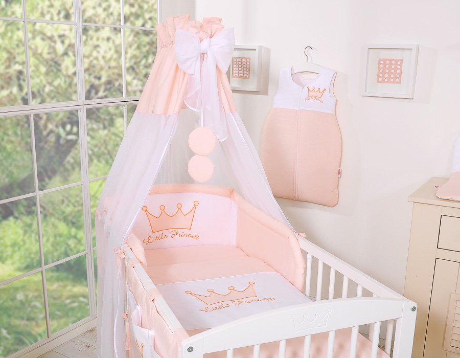Baldakimas iš šifono – „Little Prince/Princess“ rožinis