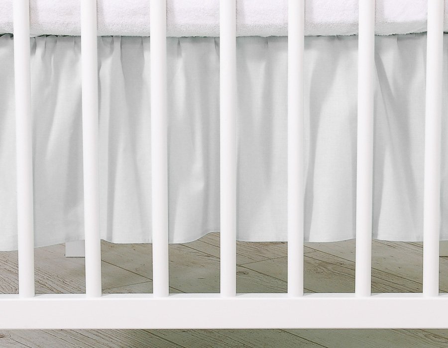 Dust Ruffle-Masking flounce 120x60cm- Little Prince/Princess gray