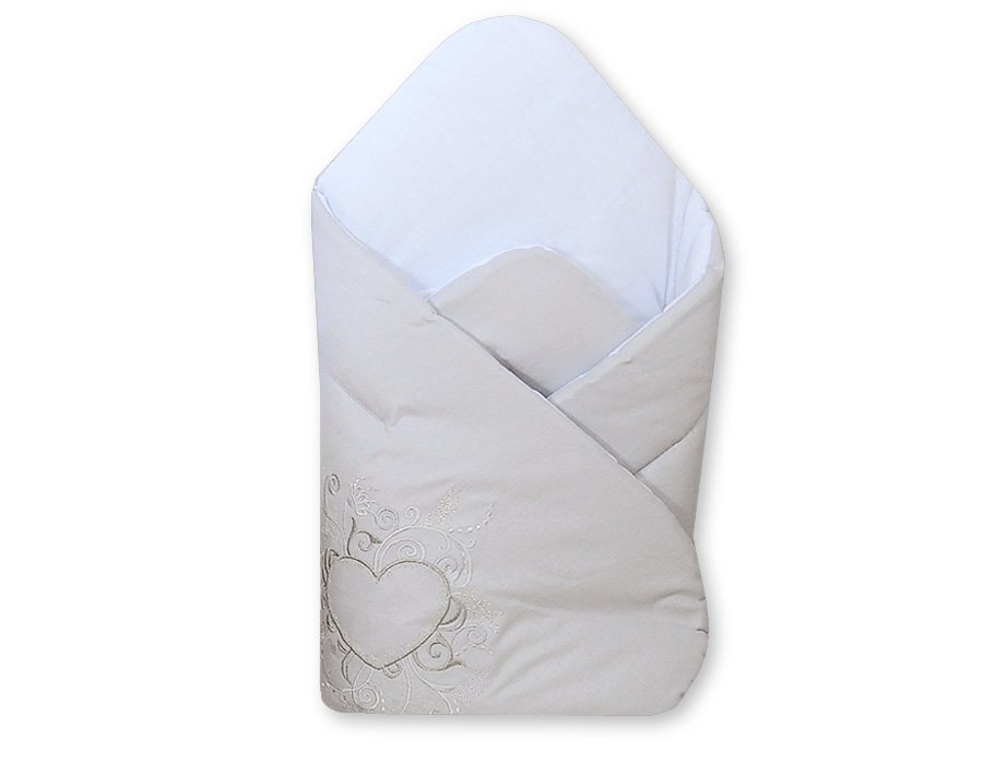 Kūdikio lizdas su sustandinimu - Chic, pilka