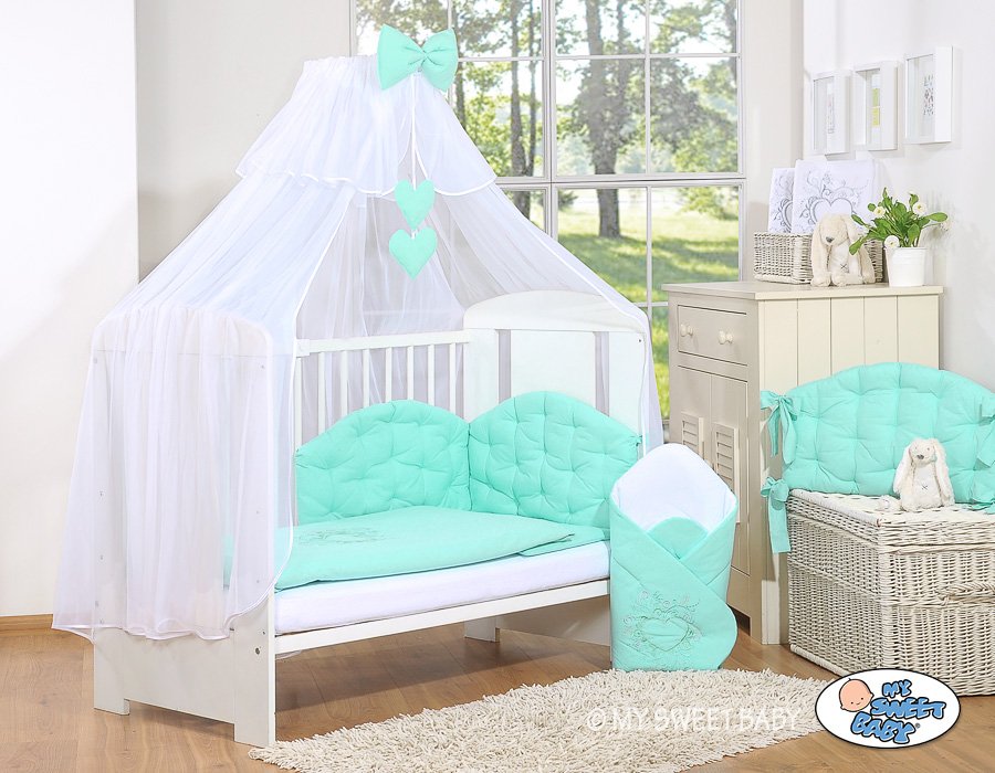 Mosquito-net made of chiffon- Chic mint