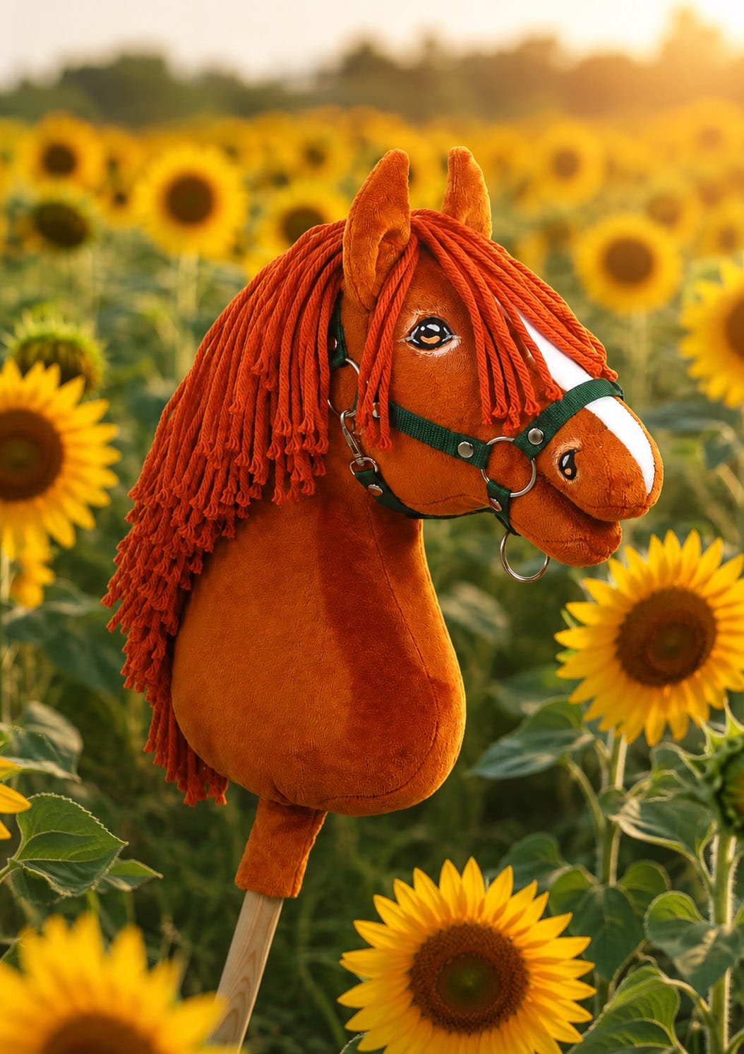 Arkliukas ant lazdos Super Hobby Horse Premium - kaštoninis arklys A3 - Image 4