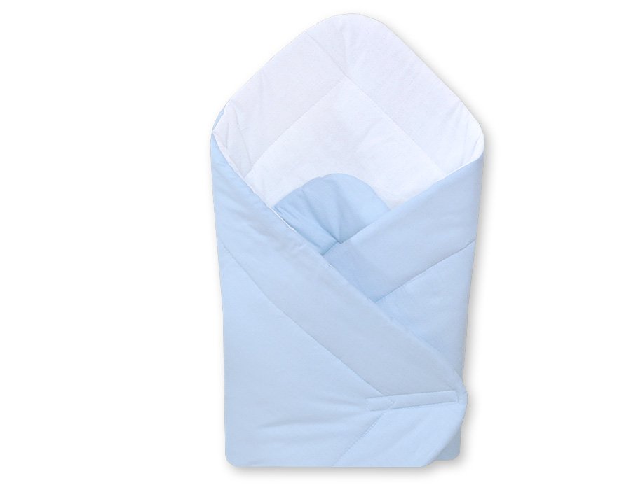 Babynest with stiffening- Hanging Hearts blue