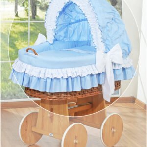 Cover set 4 pcs for Moses Basket/Wicker crib no. 58962-109 or 78962-109