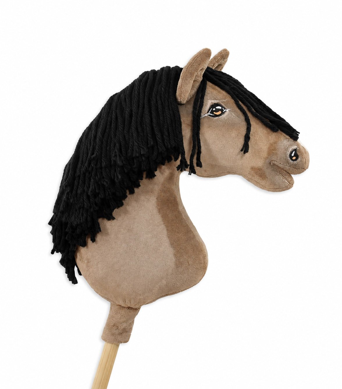 Arkliukas ant lazdos Super Hobby Horse Premium - izabelinės spalvos arklys A3 - Image 4