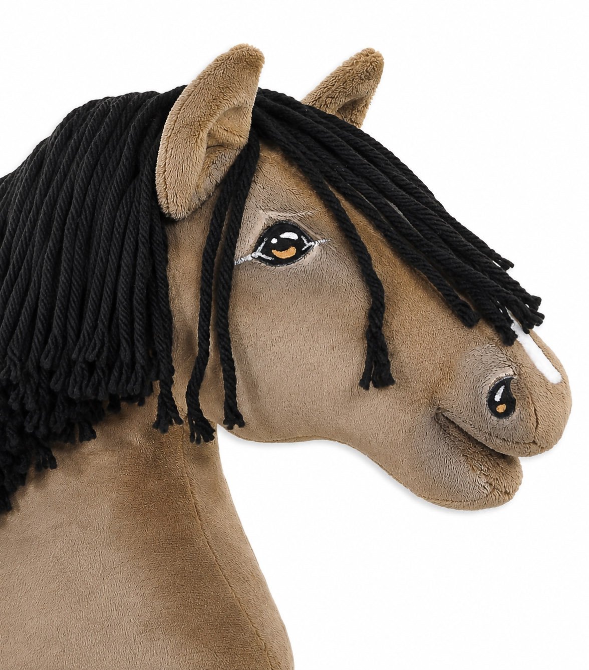 Arkliukas ant lazdos Super Hobby Horse Premium - izabelinės spalvos arklys A3 - Image 7