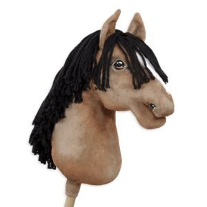 Horse on a stick Super Hobby Horse Premium - buckskin horse A3