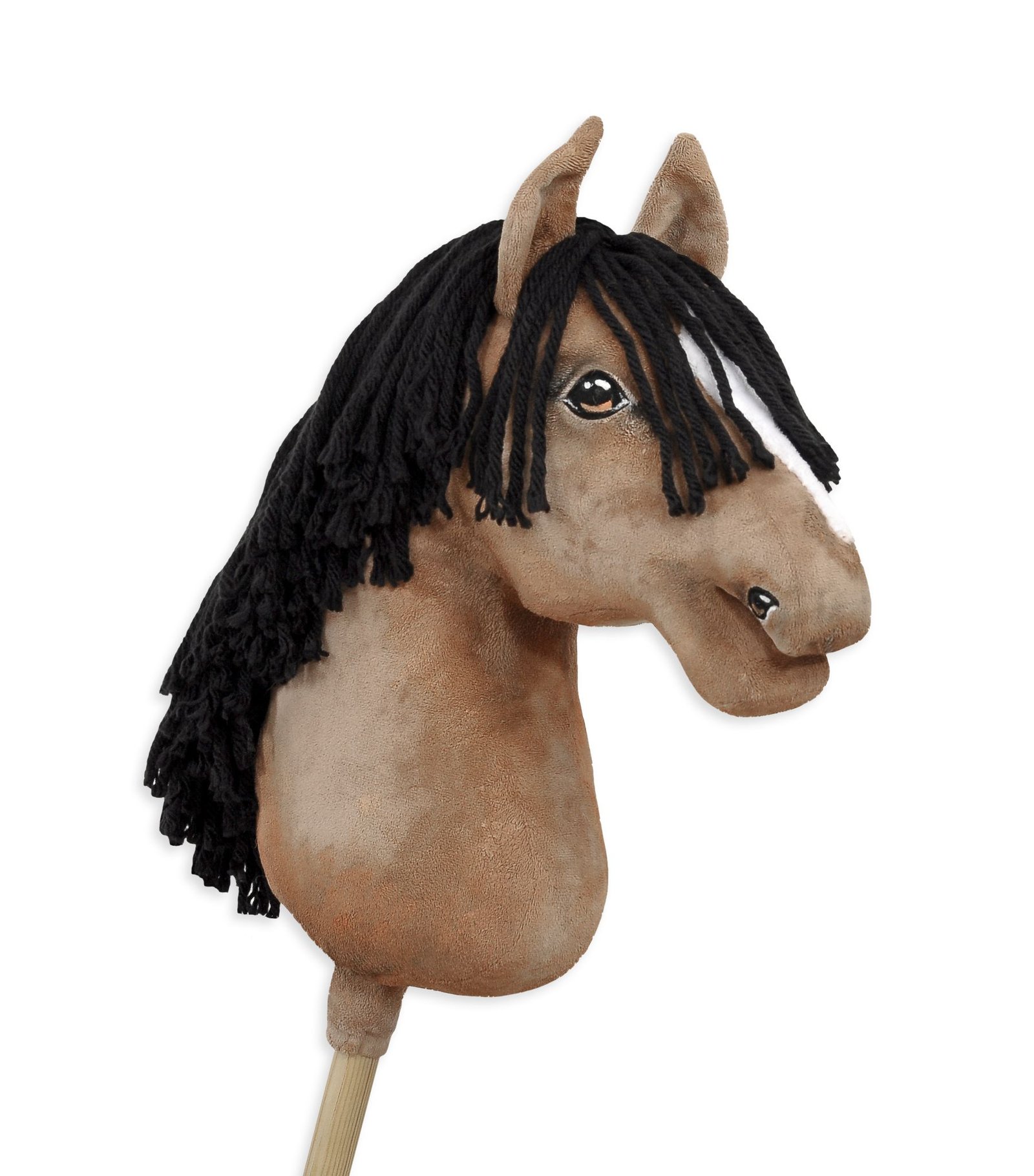 Horse on a stick Super Hobby Horse Premium - buckskin horse A3