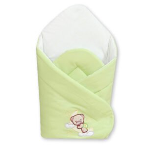 Babynest with stiffening- Good night green
