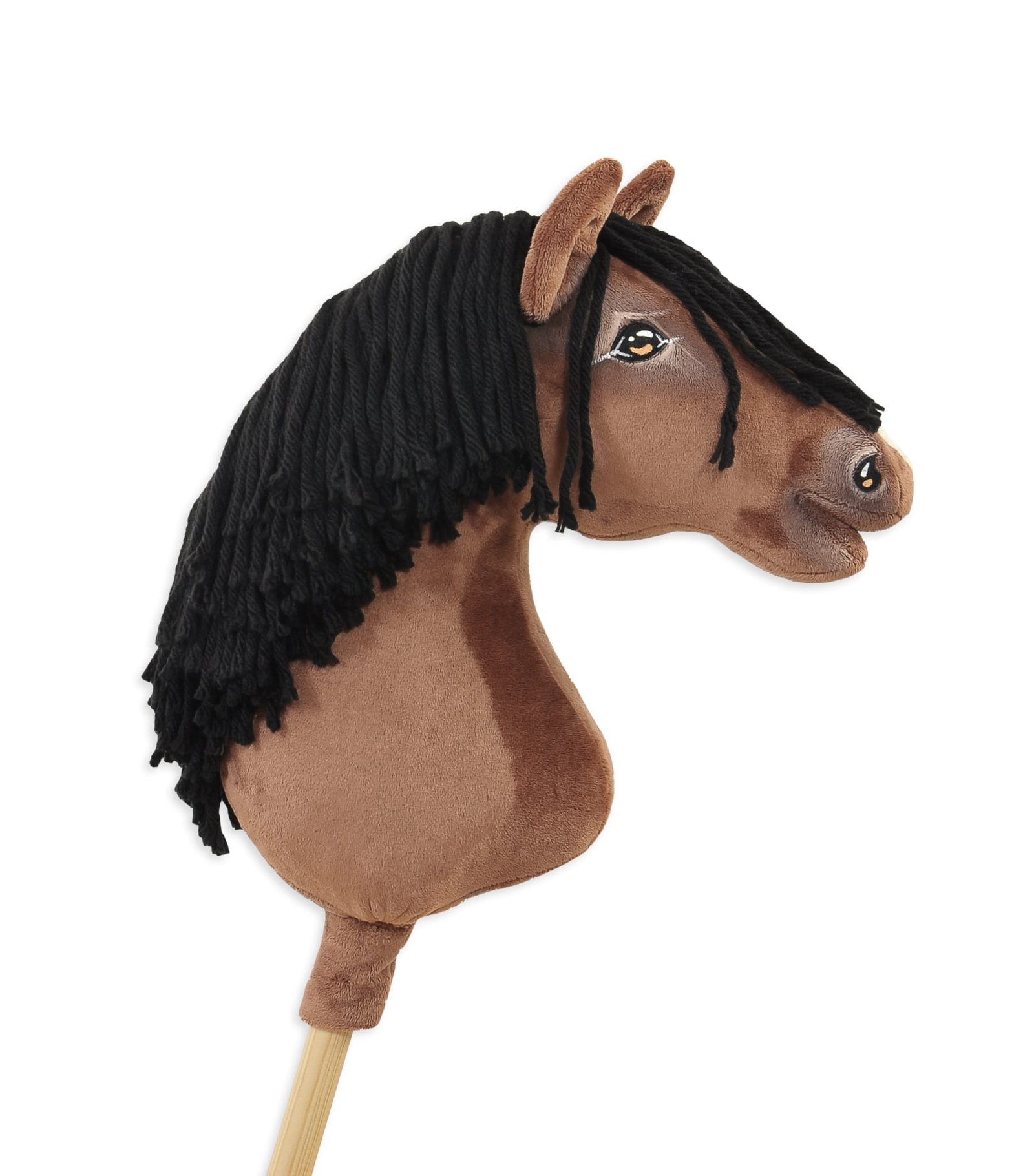 Arkliukas ant lazdos Super Hobby Horse Premium - bėras arklys A3 - Image 3