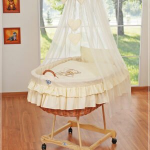 Cover set 4 pcs for Moses Basket/Wicker crib no. 99690e-321 i 79690e-321