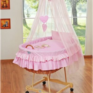 Cover set 4 pcs for Moses Basket/Wicker crib no. 99690e-324 i 79690e-324