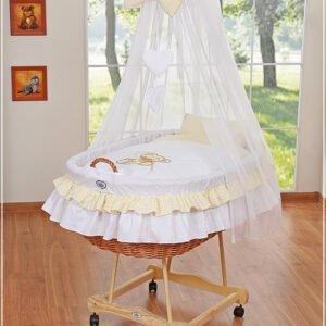 Cover set 4 pcs for Moses Basket/Wicker crib no. 99690e-327 i 79690e-327