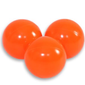 Plastic balls for the dry pool 50pcs - orange