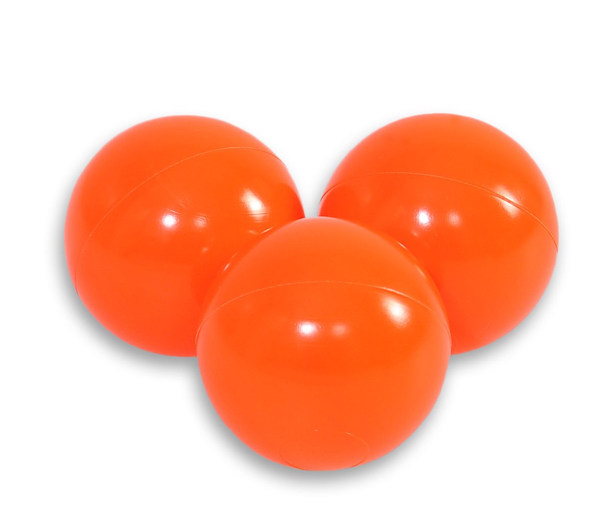 Plastic balls for the dry pool 50pcs - orange
