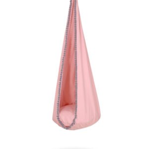 Hanging swing hammock cocoon - pastel pink