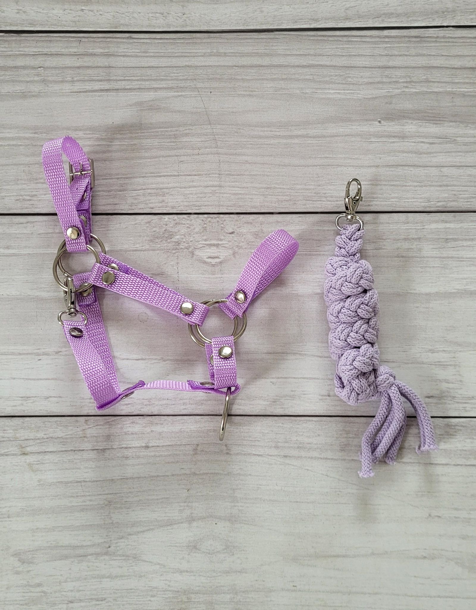 Rinkinys Hobby Horse: apynasris A3 + pavadėlis iš virvės - violetinė - Image 2