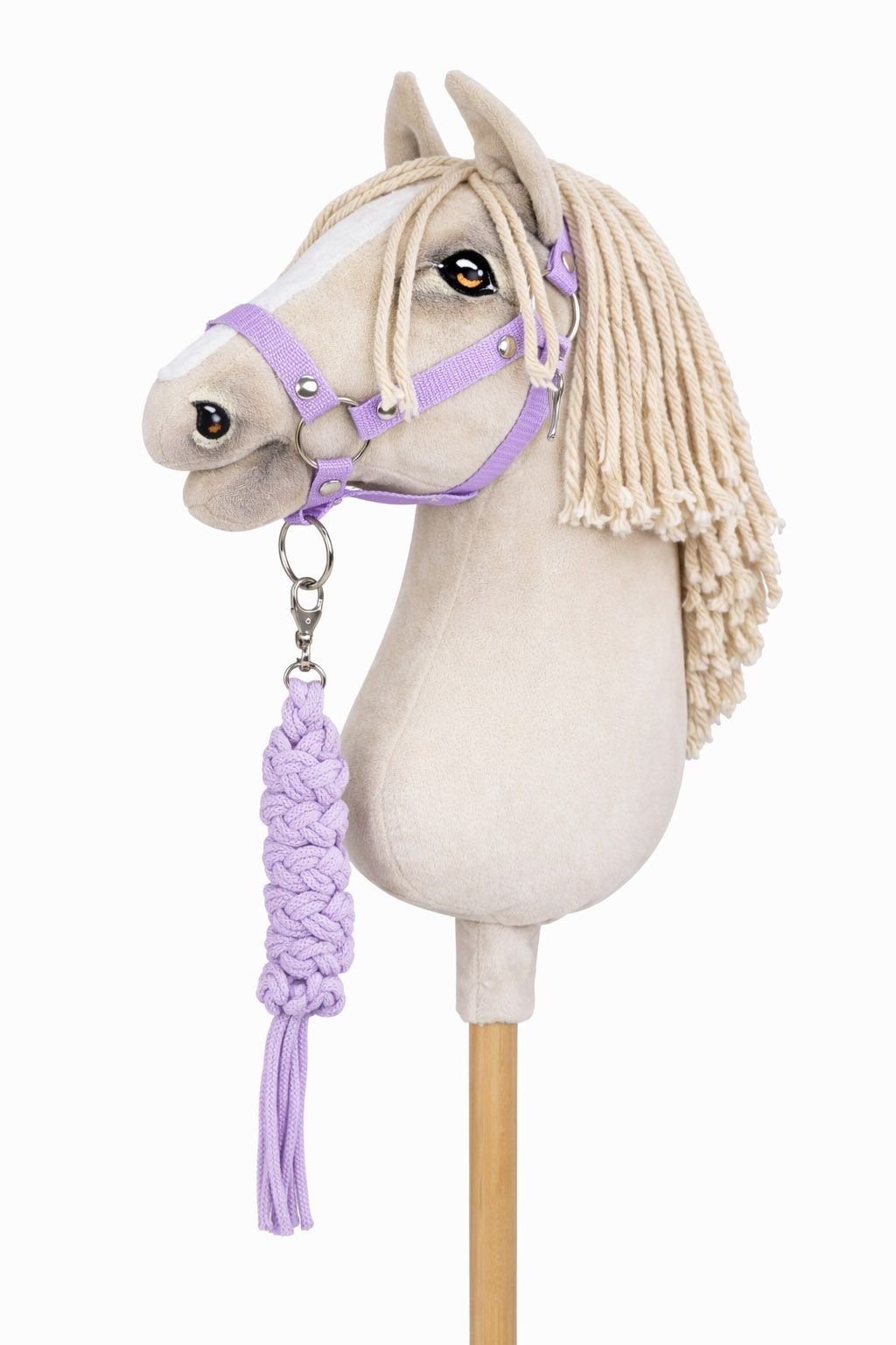 Rinkinys Hobby Horse: apynasris A3 + pavadėlis iš virvės - violetinė