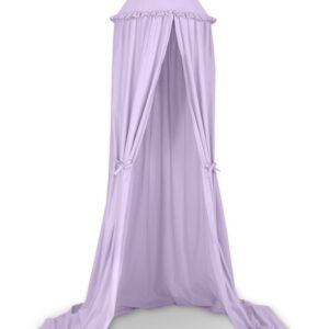 Hanging cotton canopy for children's room  - lila