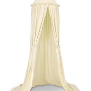 Hanging cotton canopy for children's room - cream