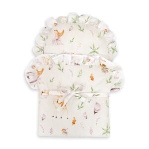 Baby doll swaddling blanket - forest softness