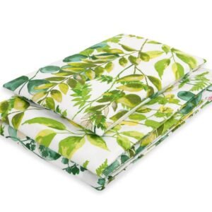 Baby cotton bedding set 2-pcs 120x90 cm- eucalyptus
