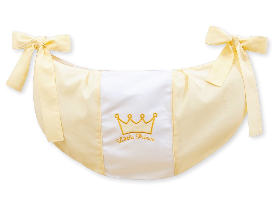Žaislų krepšys - „Mažasis princas/Princesė“ kreminis - Image 3