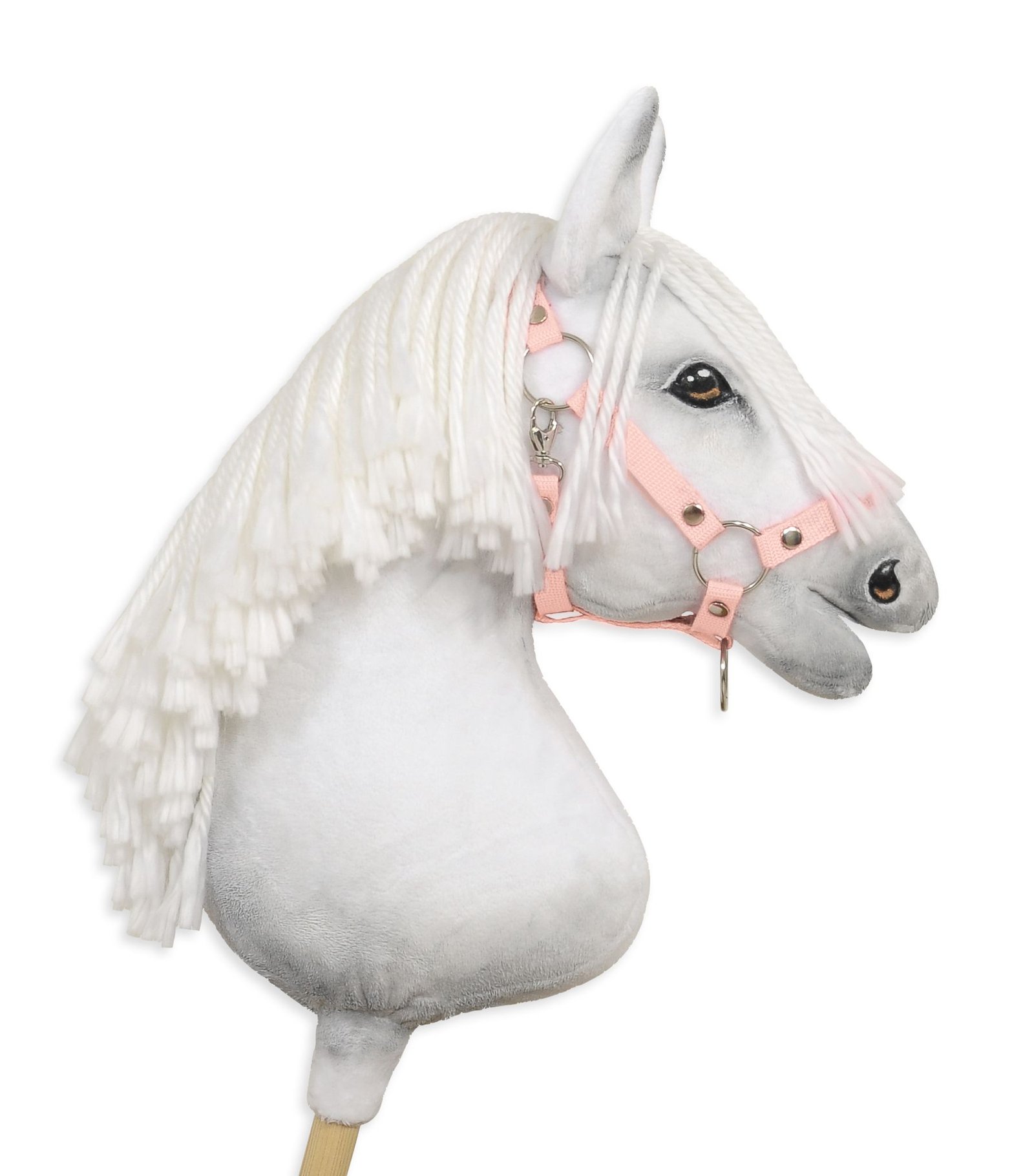 Reguliuojamas apynasris Hobby Horse žirgeliui A3 - pudros rožinė