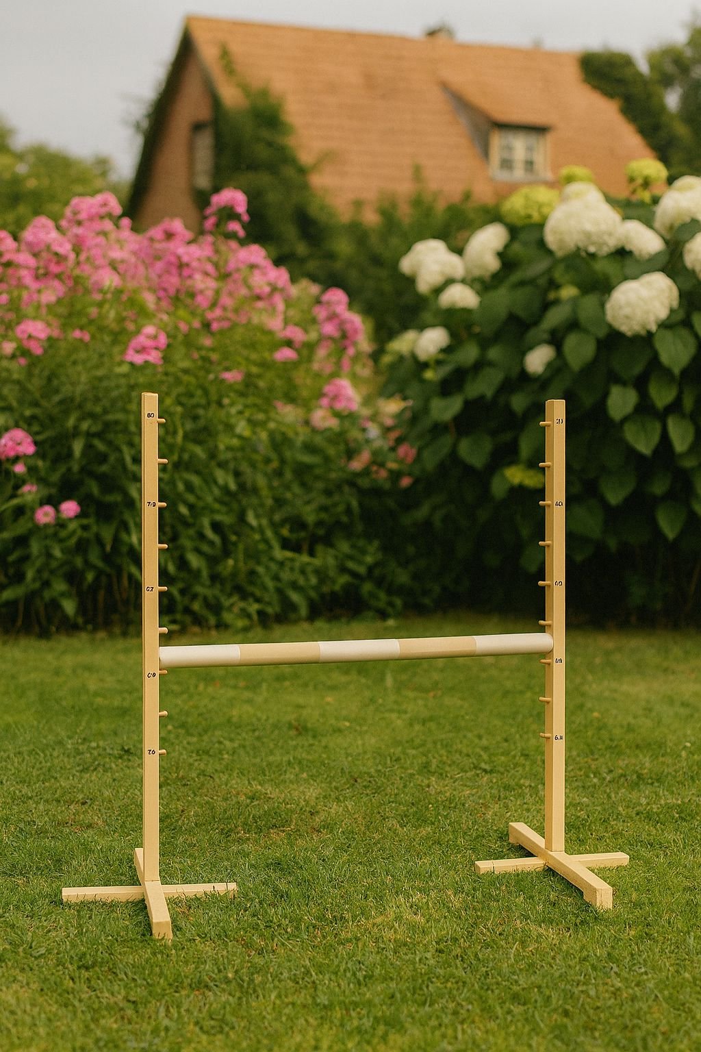 Šuolio kliūtis Hobby Horse, 120cm, smėlio spalvos kartelė - Image 6